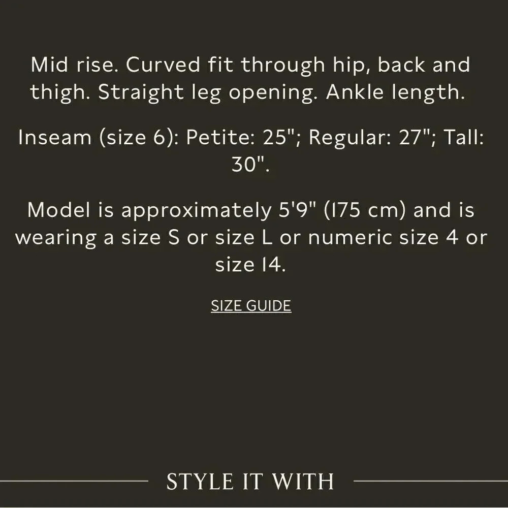 Banana Republic Curvy Ryan Straight Pant - Picture 13 of 13
